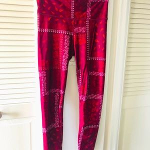 Women’s High-Rise Parsley Print Leggings- Joy Lab